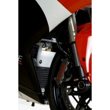 R&G Racing Radiator Guard for the Ducati 848 '07-'15 / 1098 '06-'12 / 1198 '06-'15 R&G Racing Radiator Guard for the Ducati 848 '07-'15 / 1098 '06-'12 / 1198 '06-'15